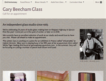 Tablet Screenshot of beechamglass.com